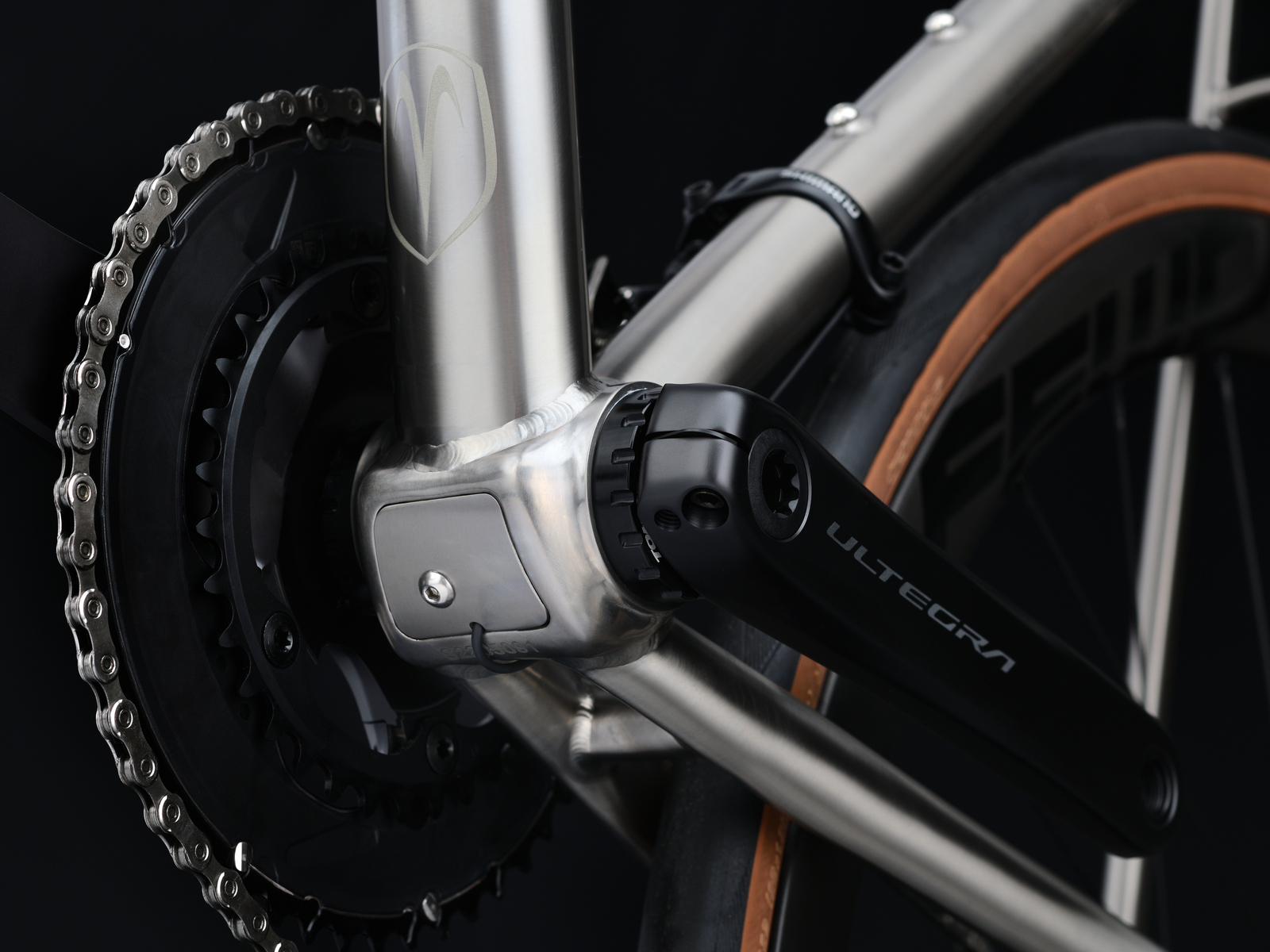 Zephyr comfortable titanium road bike Van Nicholas